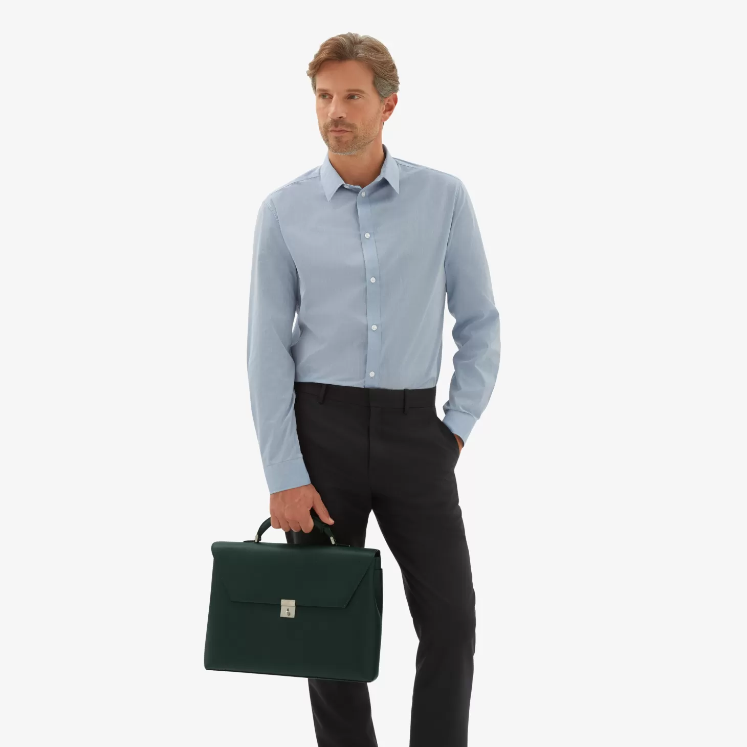 Avietta Briefcase with Flap 24h | Valextra Shop