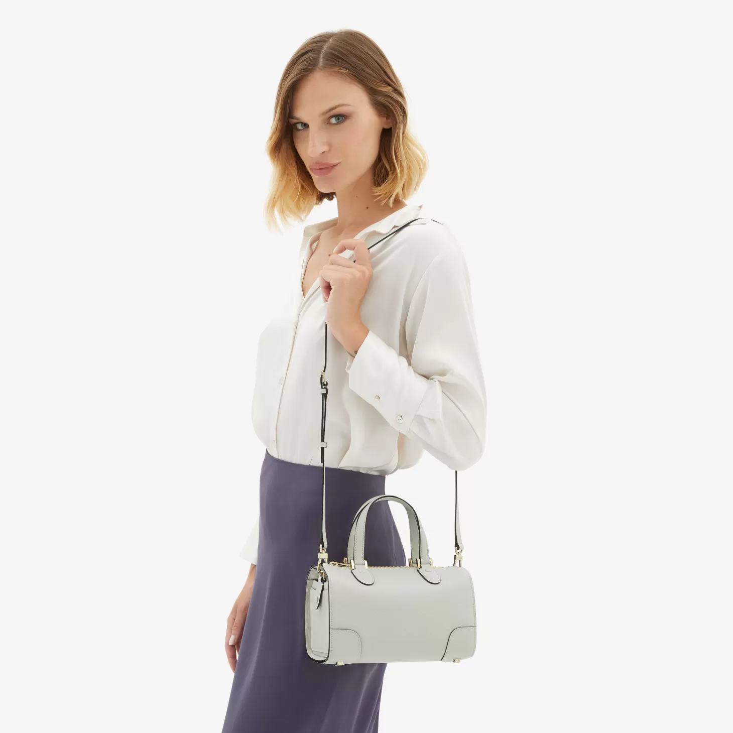 Babila Boston Mini Bag | Valextra Outlet