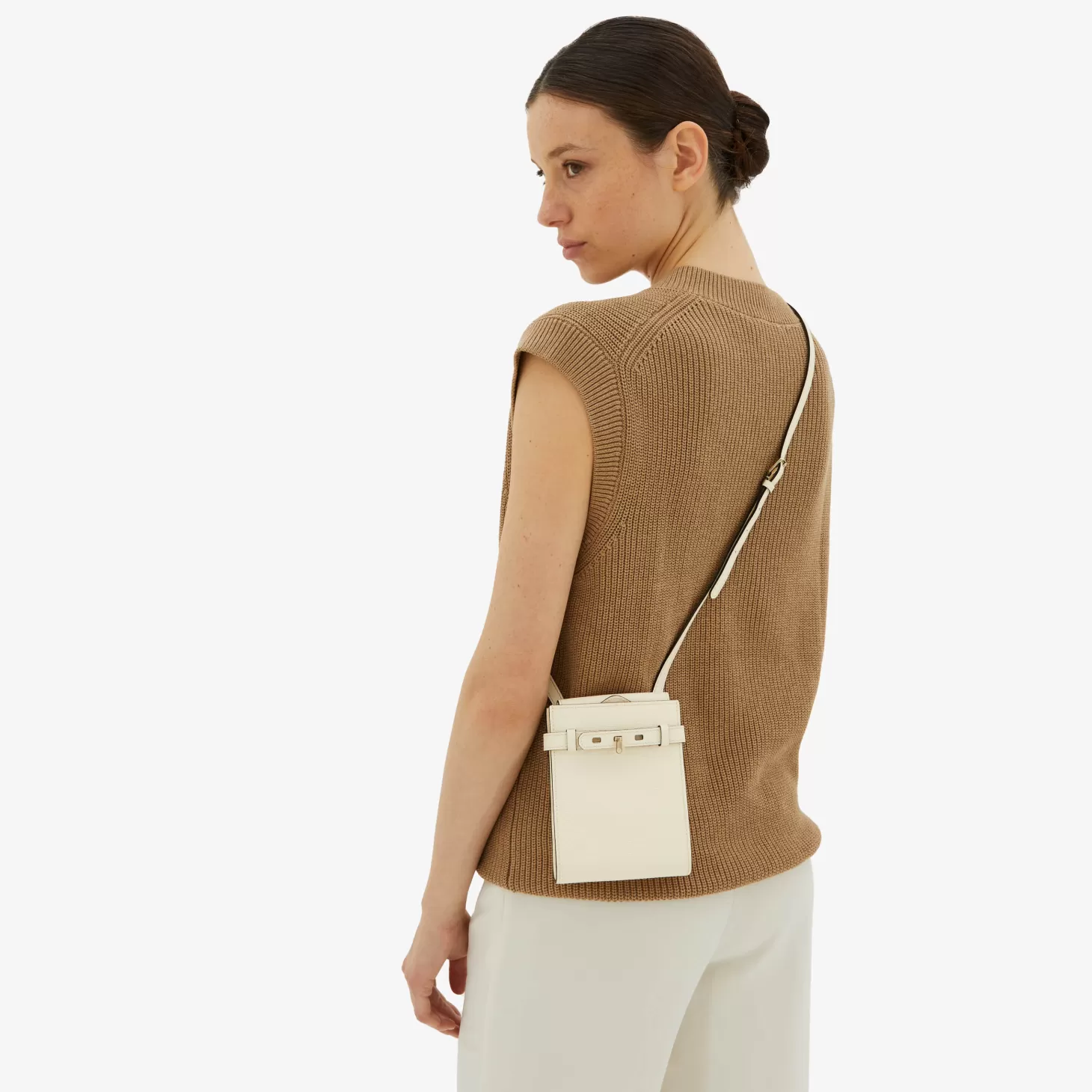 Brera B-Tracollina slim Crossbody micro bag | Valextra Fashion