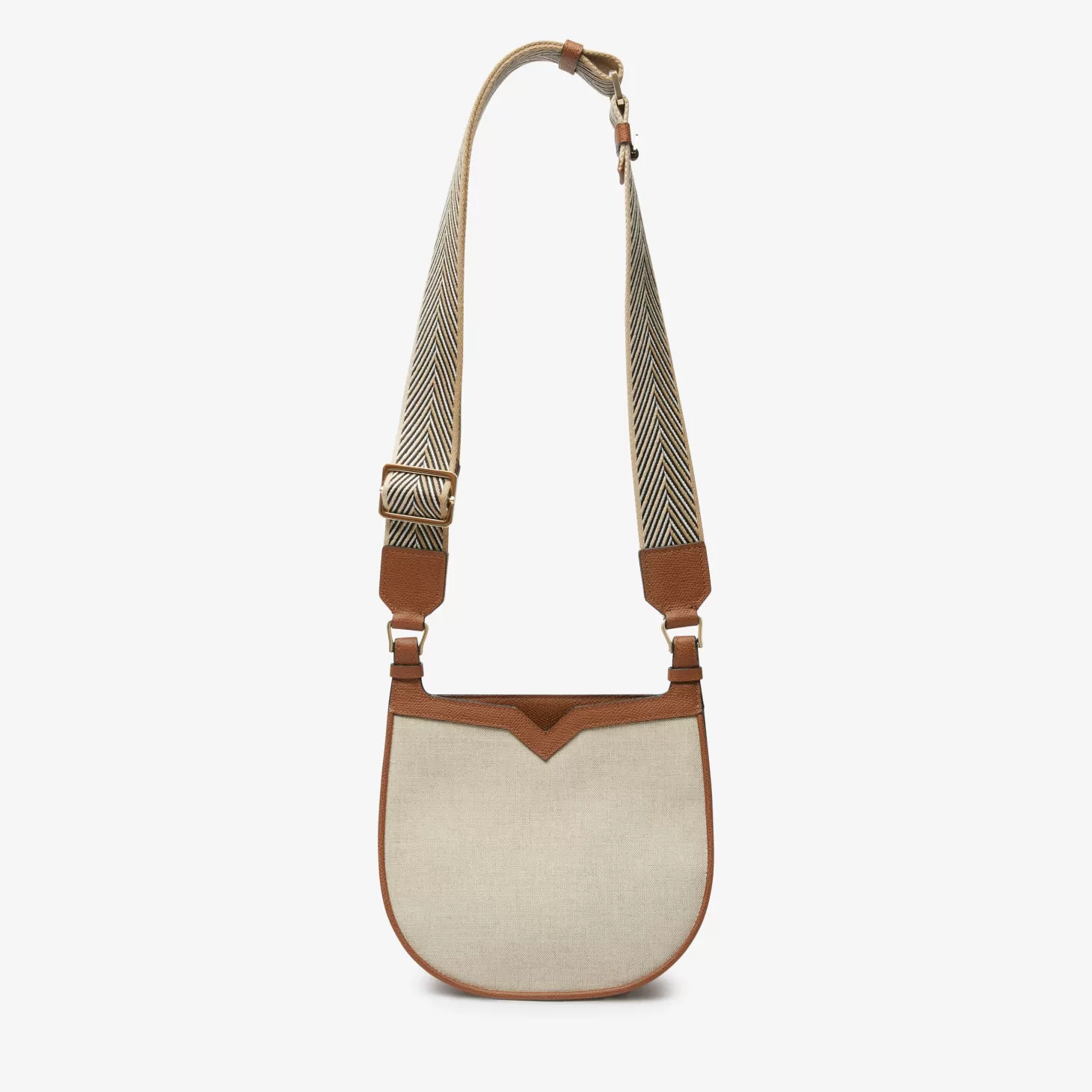 Canvas Hobo Weekend Mini Bag | Valextra Sale