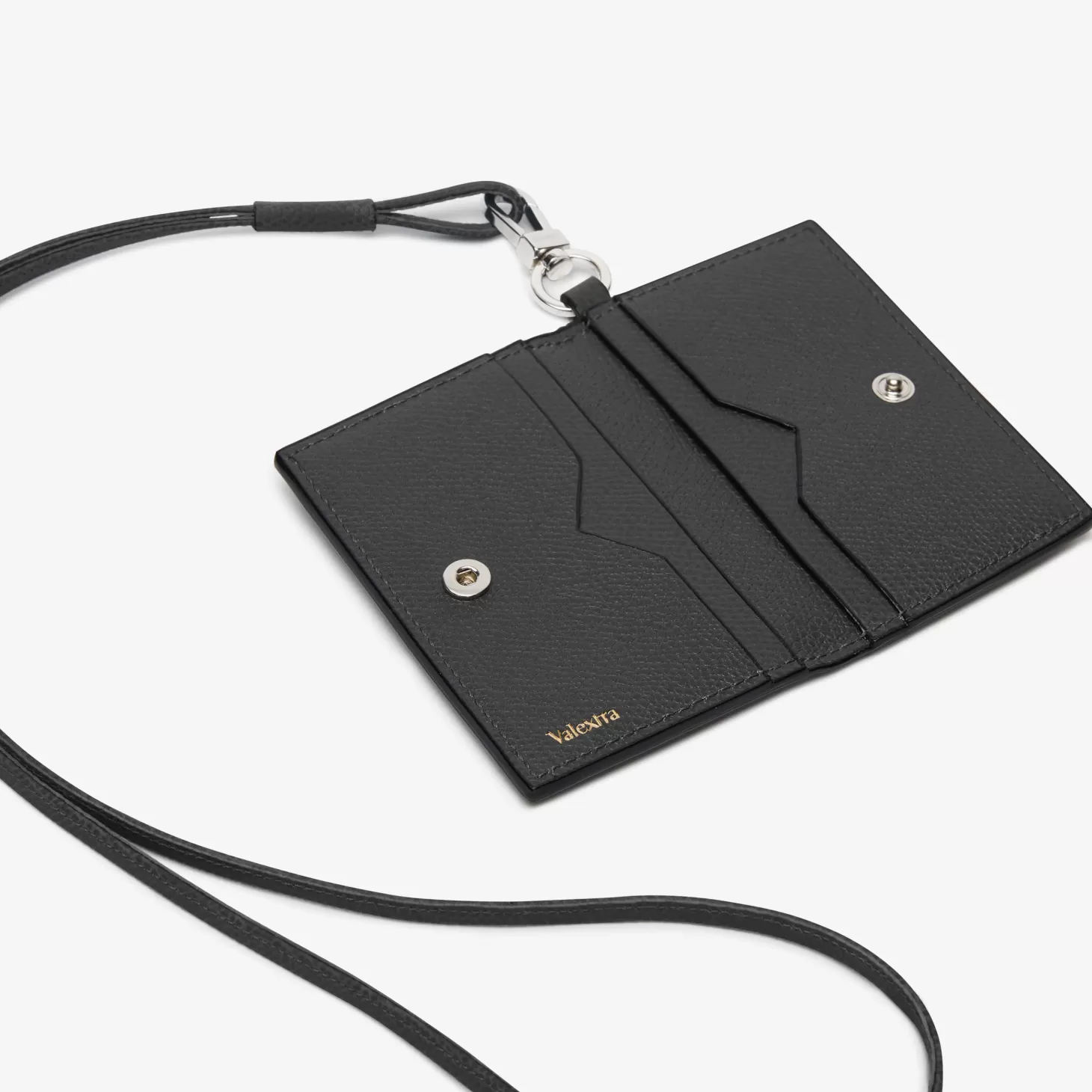 Card Holder with Lanyard | Valextra Online