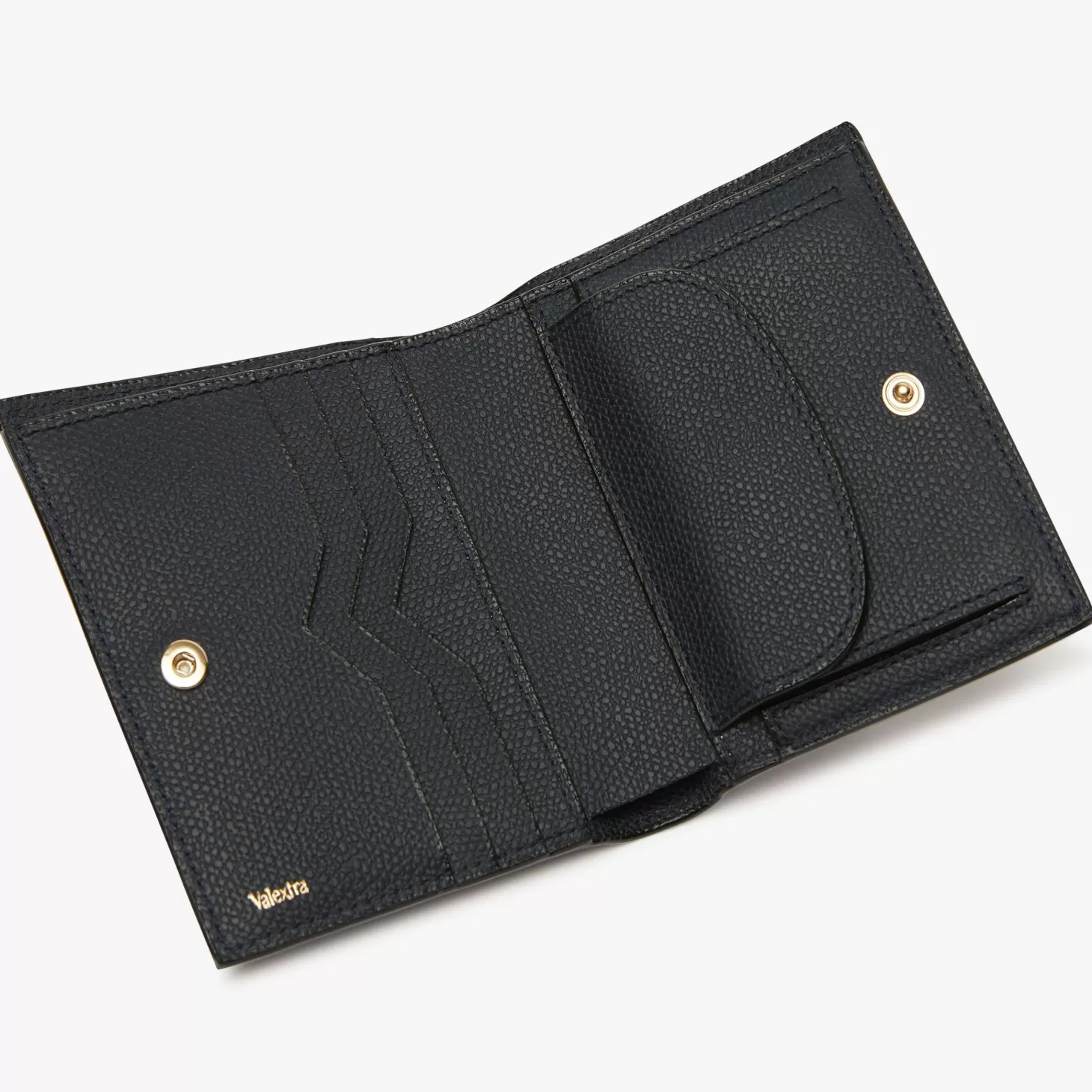 Compact Wallet 3 CC with Coin Purse | Valextra Best Sale