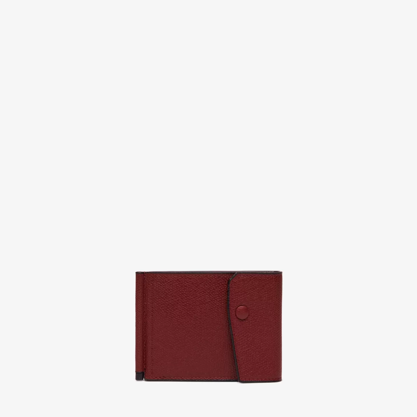 Grip 6cc wallet with botton | Valextra Shop