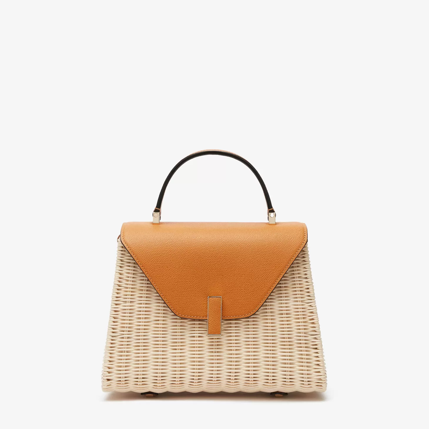 Iside Wicker Top Handle Medium Bag | Valextra Shop