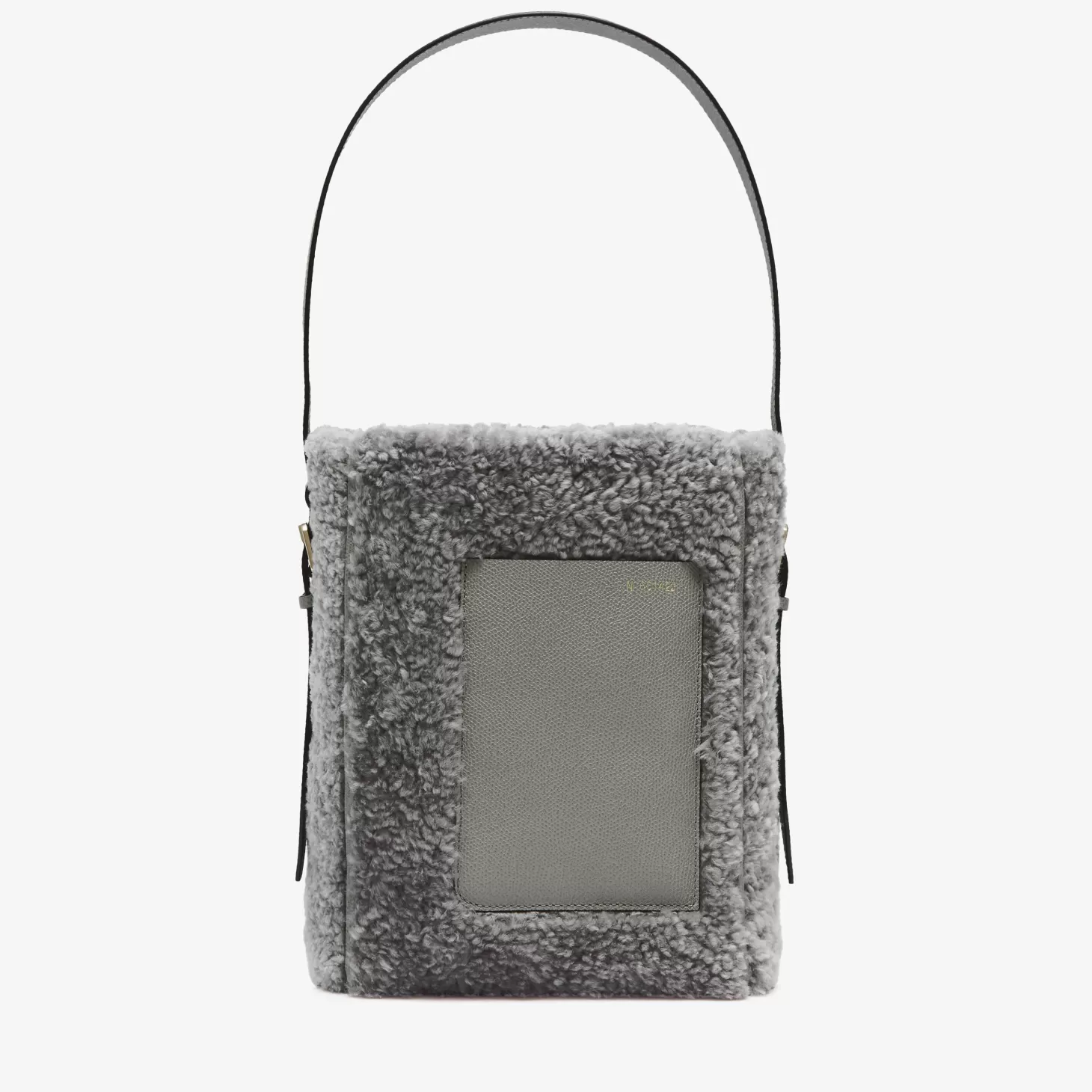 Soft Shearling Bucket Mini Bag | Valextra Flash Sale