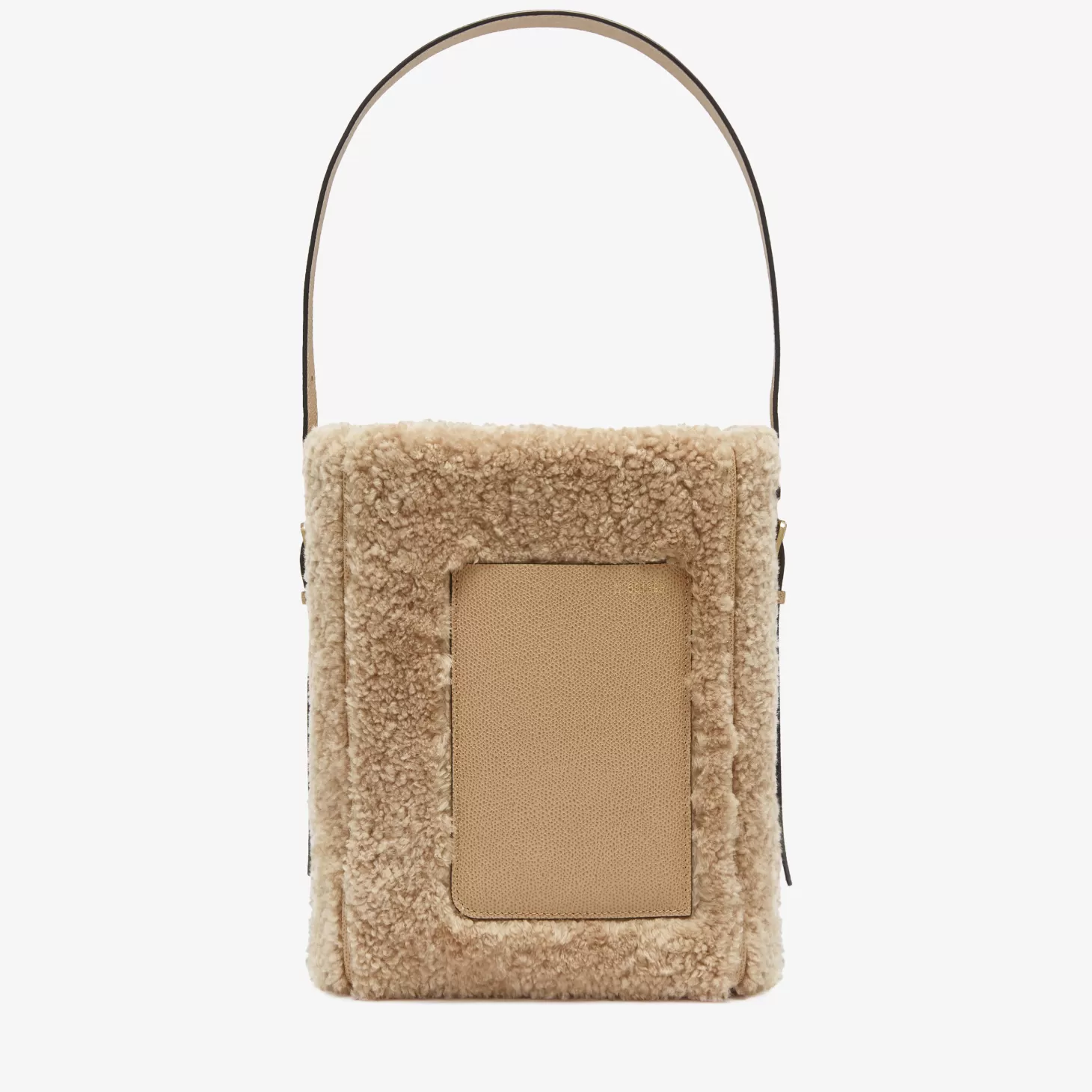 Soft Shearling Bucket Mini Bag | Valextra Outlet