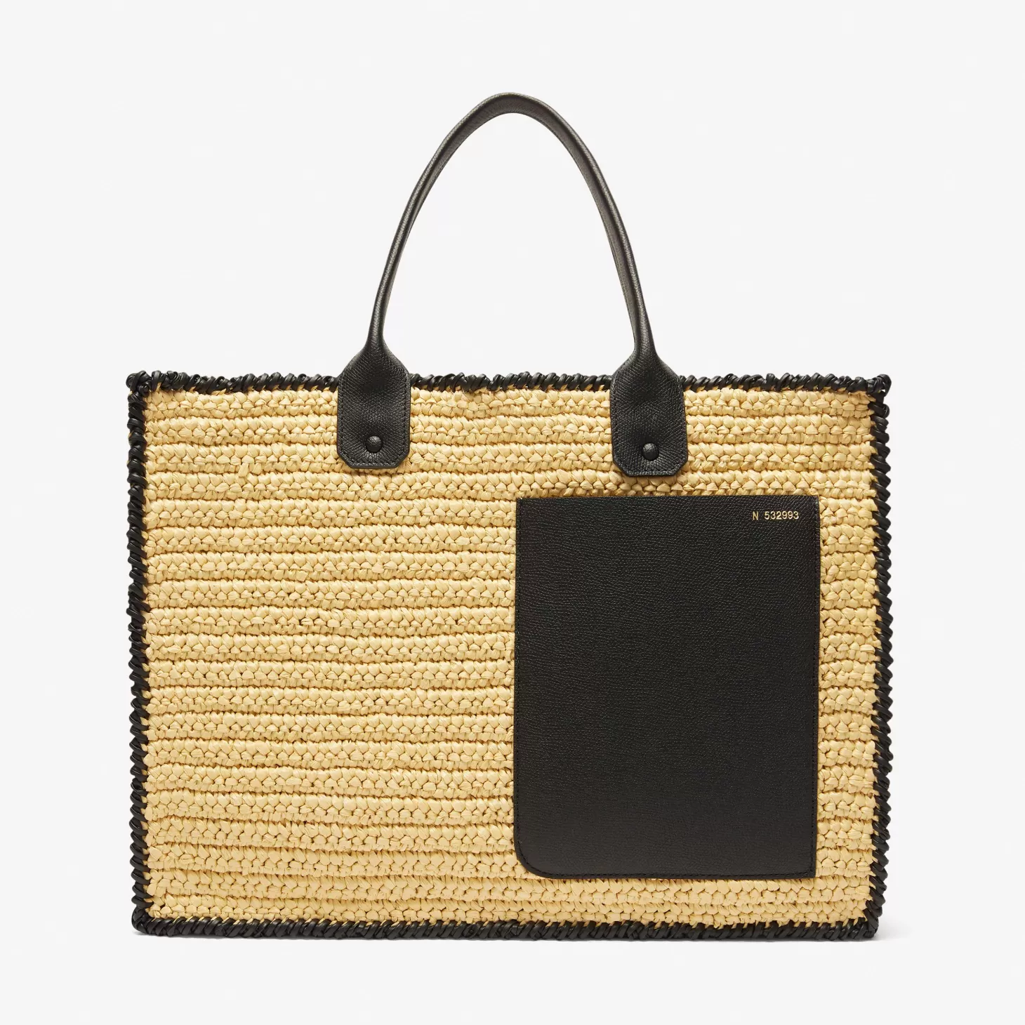 Soft Tote Raffia Crochet Large bag | Valextra Best Sale