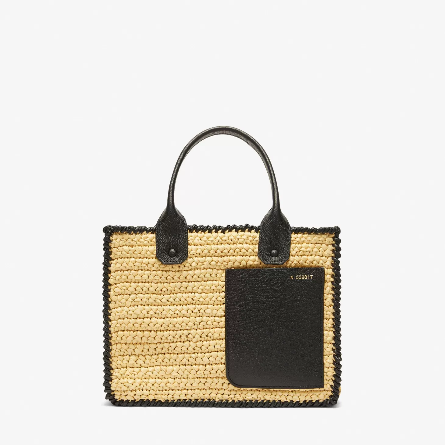 Soft Tote Raffia Crochet mini bag | Valextra Cheap